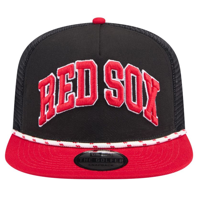 Boston Red Sox MLB Boston Sox Throwback Meshback Golfer Hat