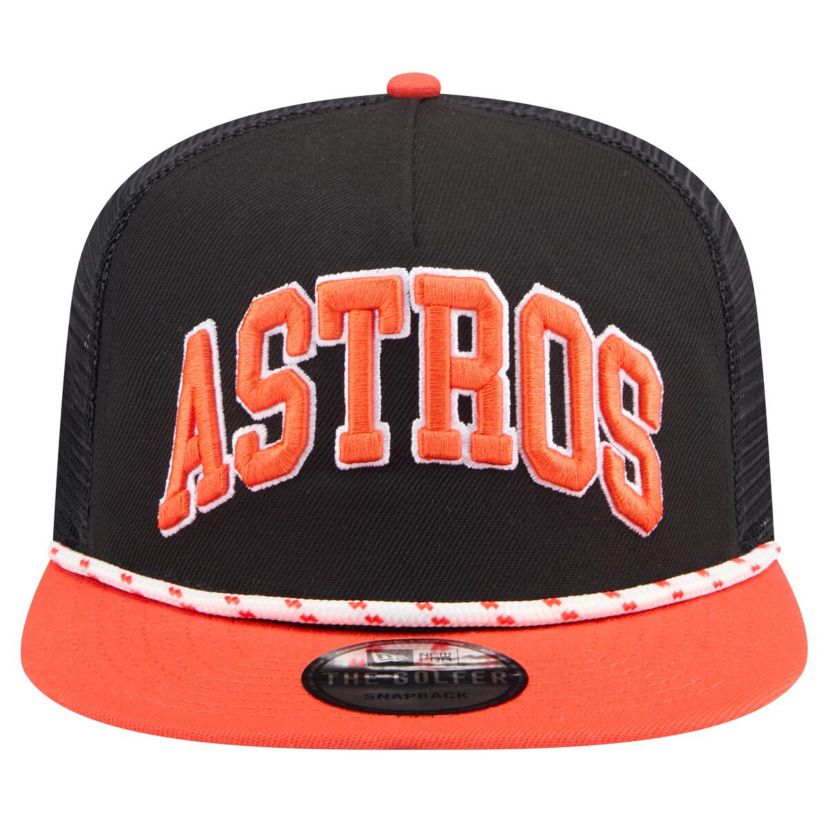 MLB Houston Astros Throwback Meshback Golfer Hat
