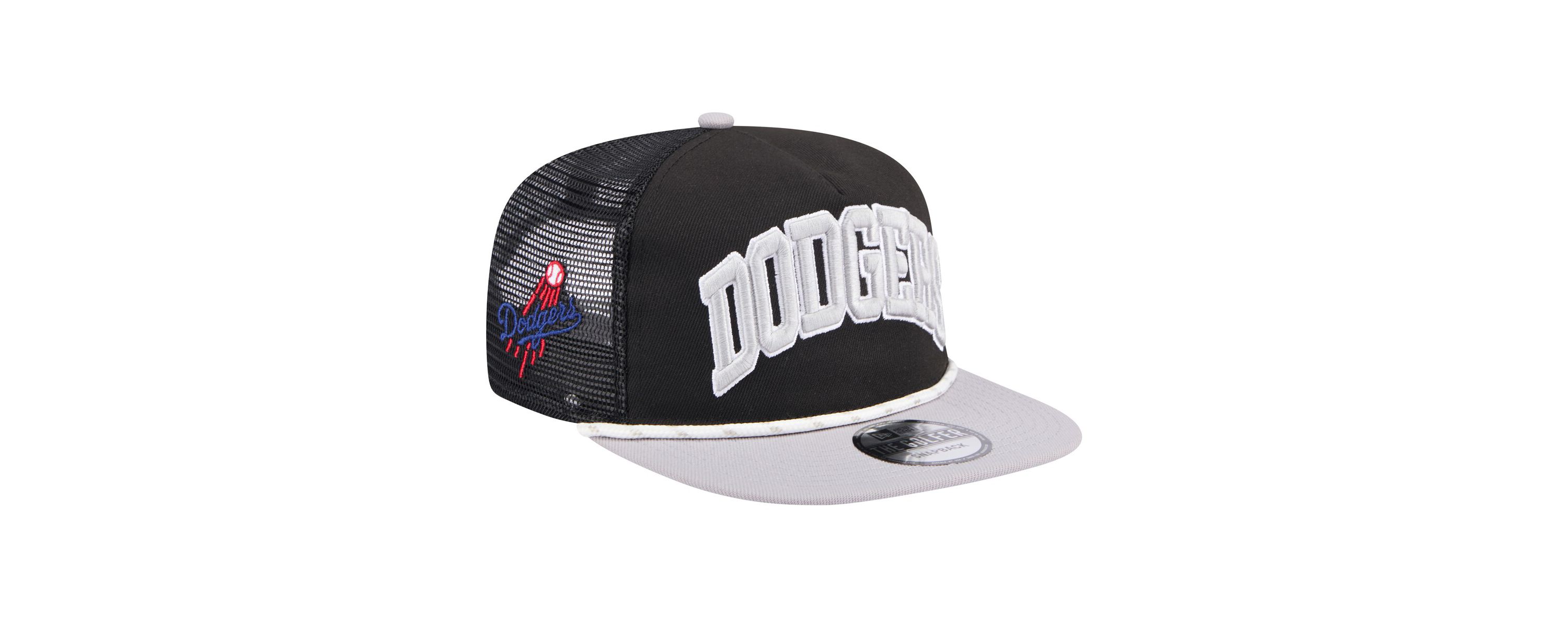 MLB Los Angeles Dodgers Throwback Meshback Golfer Hat