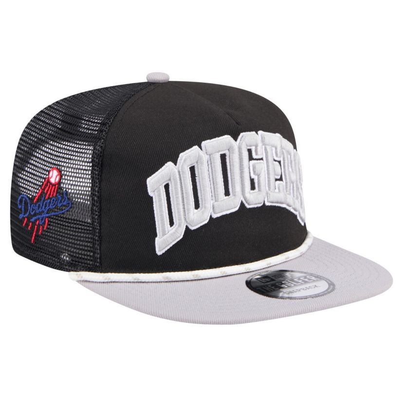 MLB Los Angeles Dodgers Throwback Meshback Golfer Hat