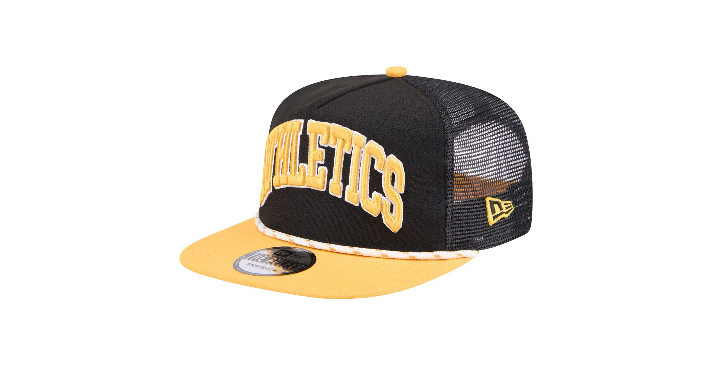 Oakland Athletics MLB Athletics Throwback Meshback Golfer Hat