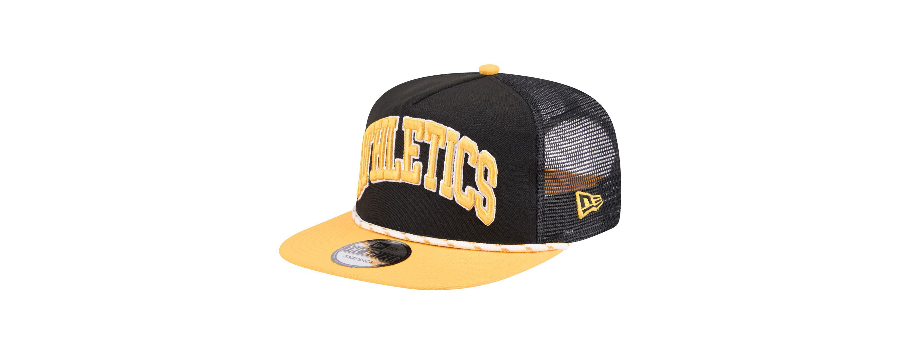 Oakland Athletics MLB Athletics Throwback Meshback Golfer Hat