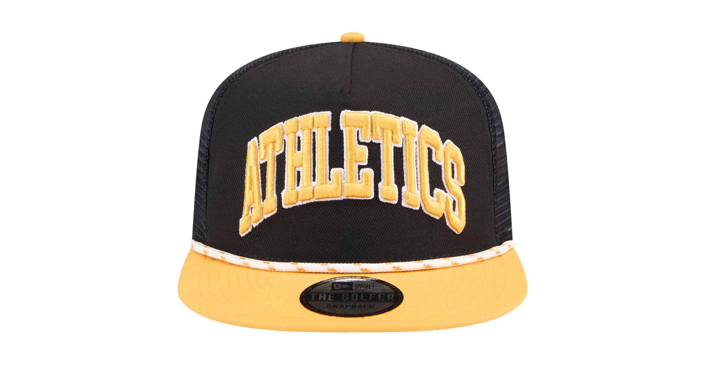 Oakland Athletics MLB Athletics Throwback Meshback Golfer Hat