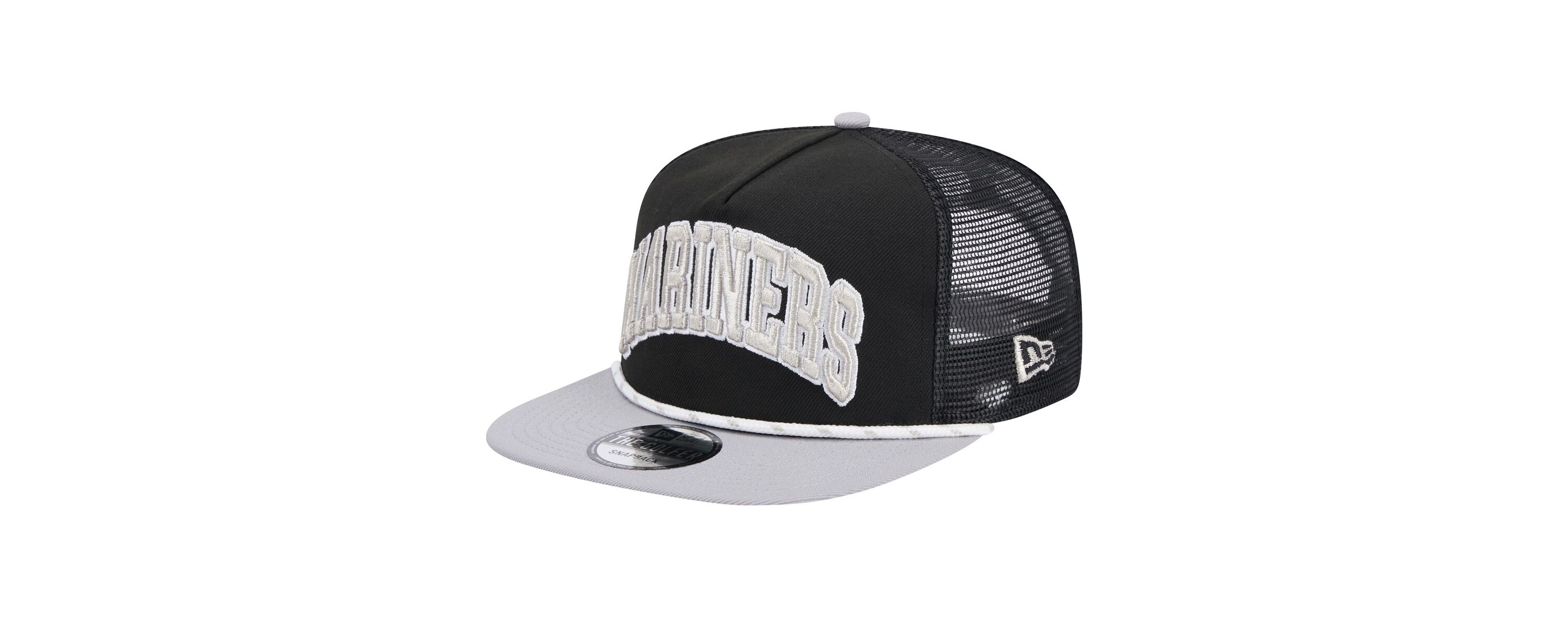 MLB Seattle Mariners Throwback Meshback Golfer Hat