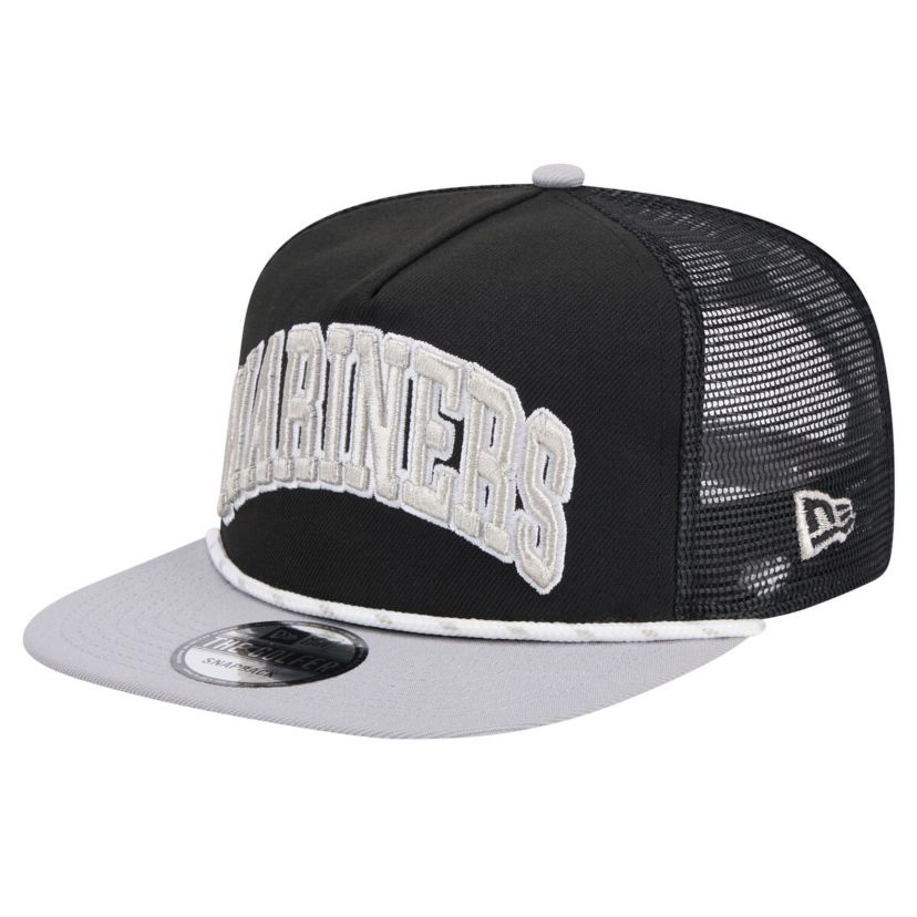 MLB Seattle Mariners Throwback Meshback Golfer Hat