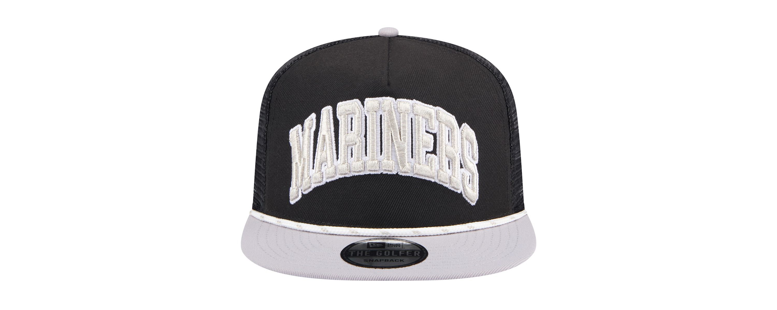MLB Seattle Mariners Throwback Meshback Golfer Hat