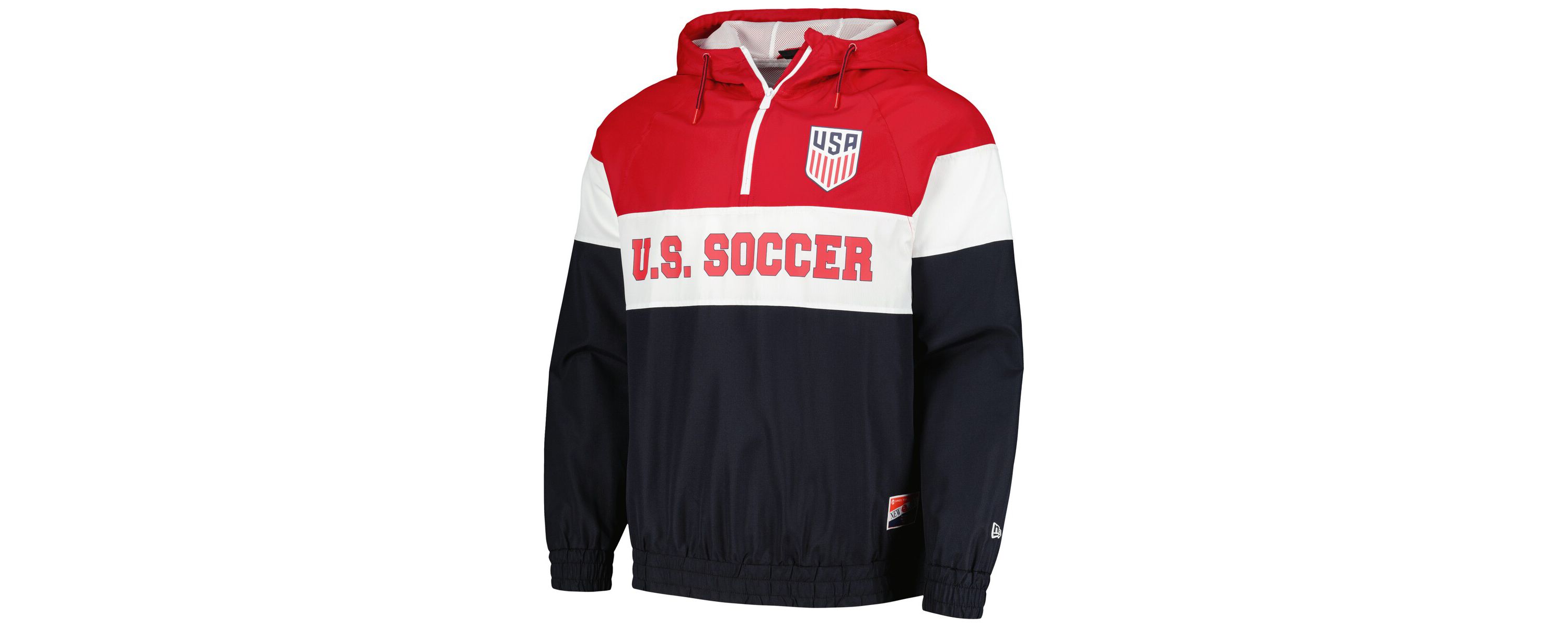 Olympics 5th & Ocean by USMNT Throwback Quarter-Zip Windbreaker Jacket