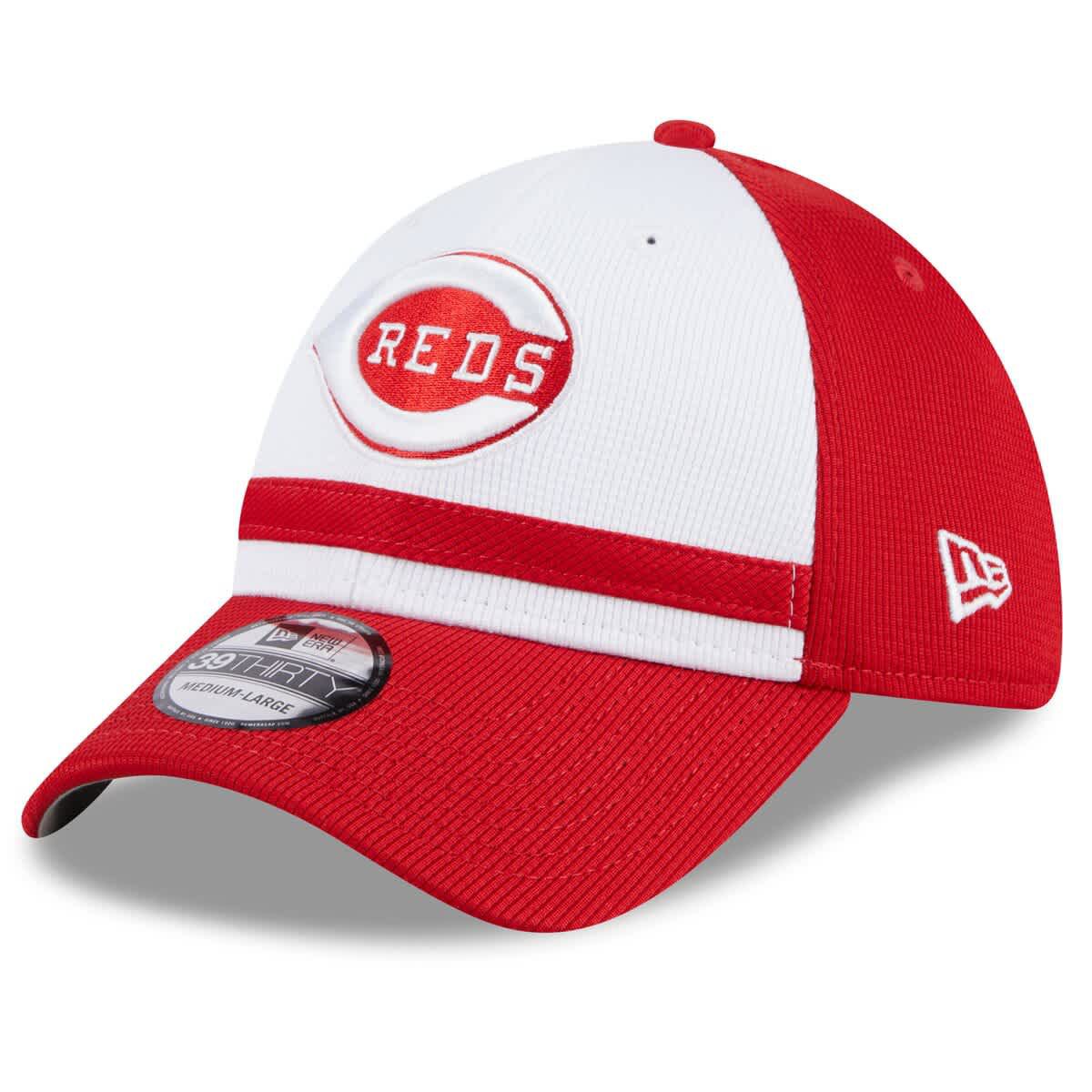 MLB Cincinnati Reds 2025 Batting Practice 39THIRTY Flex Hat