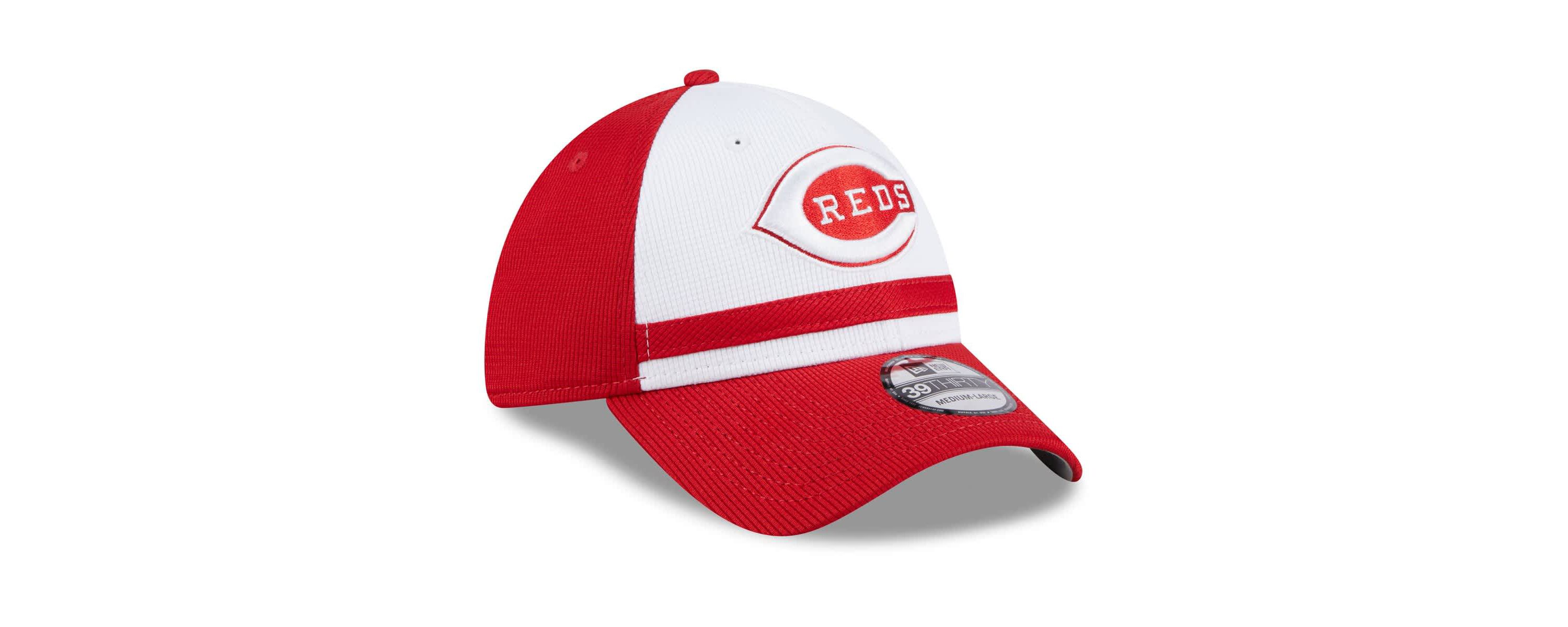 MLB Cincinnati Reds 2025 Batting Practice 39THIRTY Flex Hat