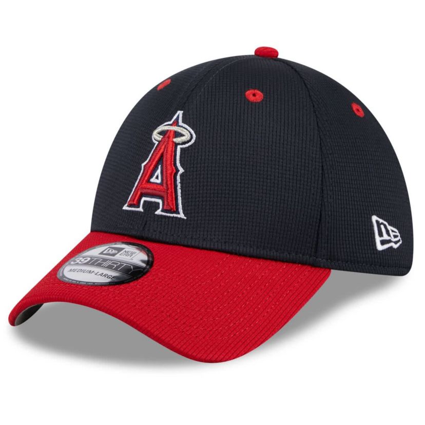 MLB Los Angeles Angels 2025 Batting Practice 39THIRTY Flex Hat