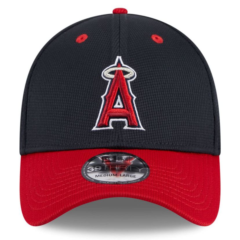 MLB Los Angeles Angels 2025 Batting Practice 39THIRTY Flex Hat