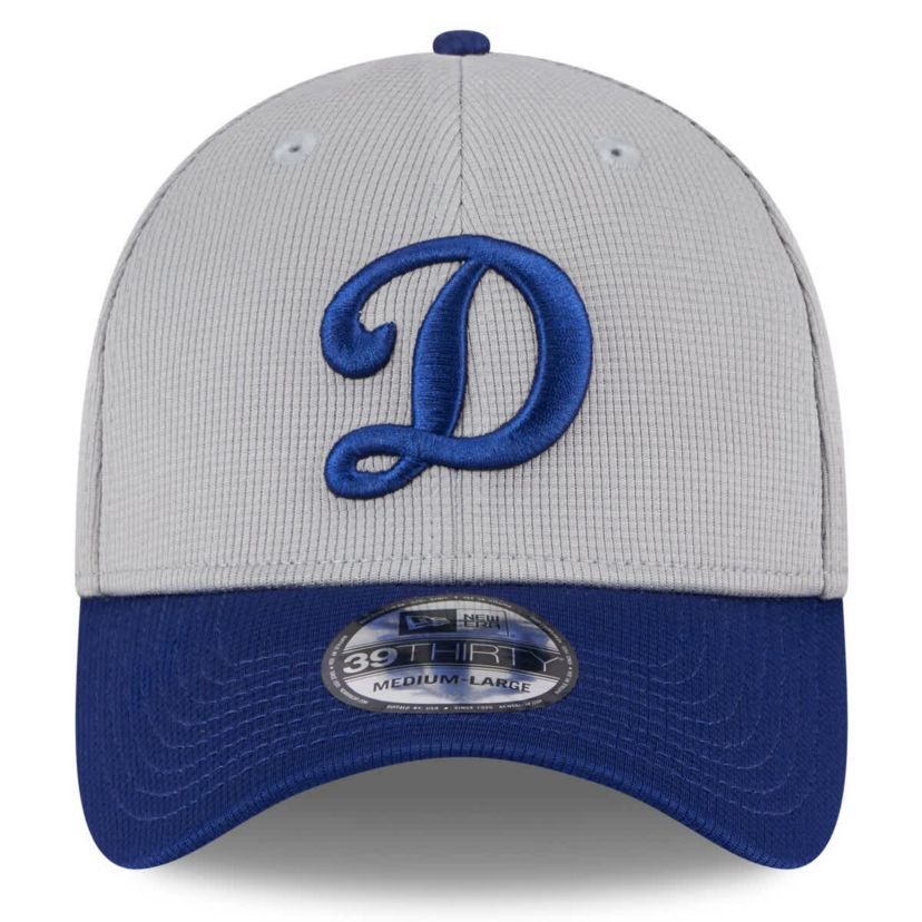 MLB Los Angeles Dodgers 2025 Batting Practice 39THIRTY Flex Hat