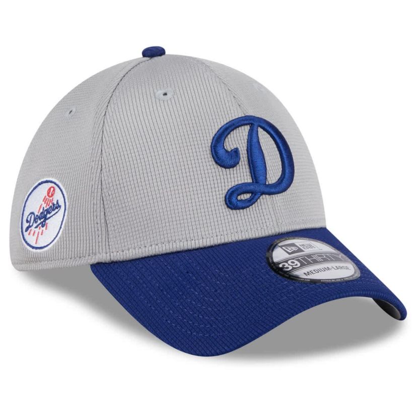 MLB Los Angeles Dodgers 2025 Batting Practice 39THIRTY Flex Hat
