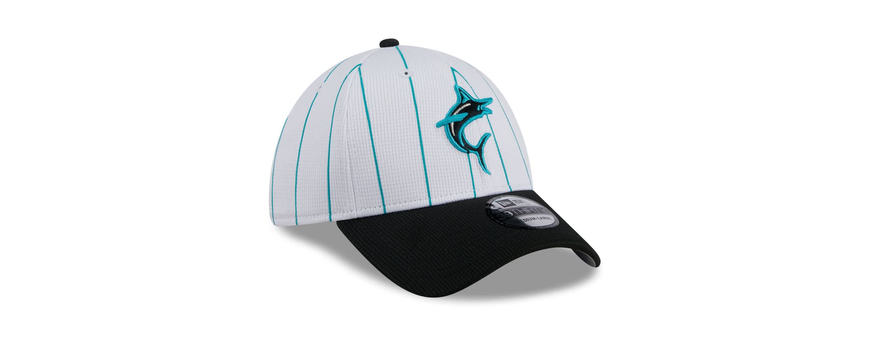 MLB Miami Marlins 2025 Batting Practice 39THIRTY Flex Hat
