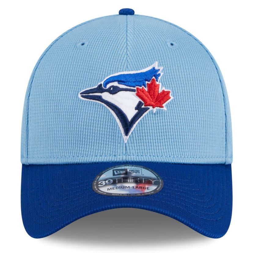 Toronto Blue Jays MLB Light Toronto Jays 2025 Batting Practice 39THIRTY Flex Hat