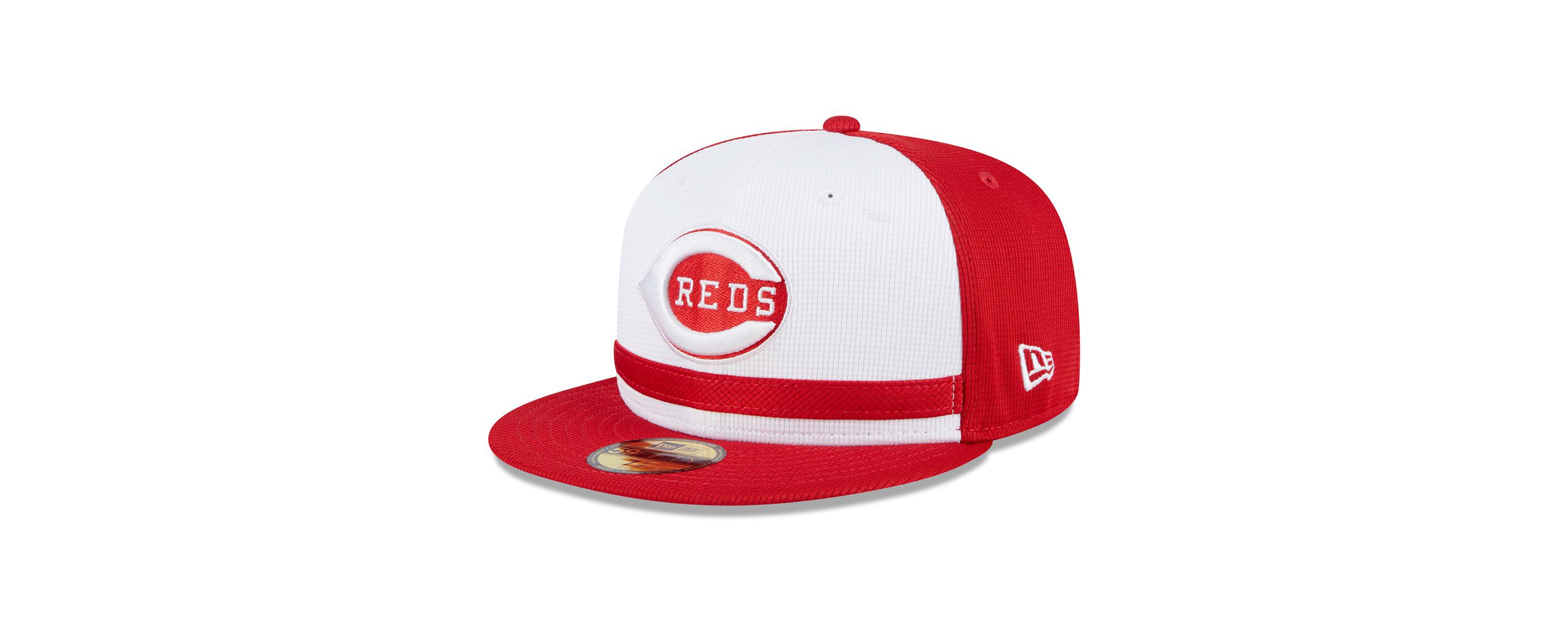 MLB Cincinnati Reds 2025 Batting Practice 59FIFTY Fitted Hat