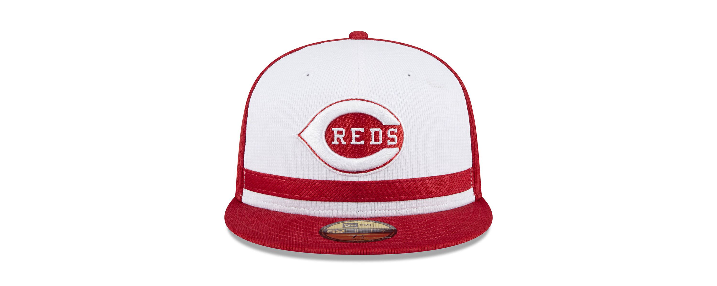 MLB Cincinnati Reds 2025 Batting Practice 59FIFTY Fitted Hat