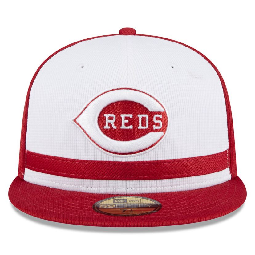 MLB Cincinnati Reds 2025 Batting Practice 59FIFTY Fitted Hat