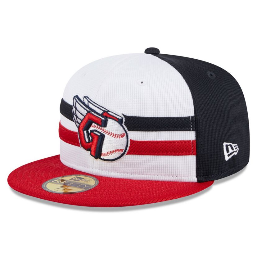 MLB Cleveland Guardians 2025 Batting Practice 59FIFTY Fitted Hat