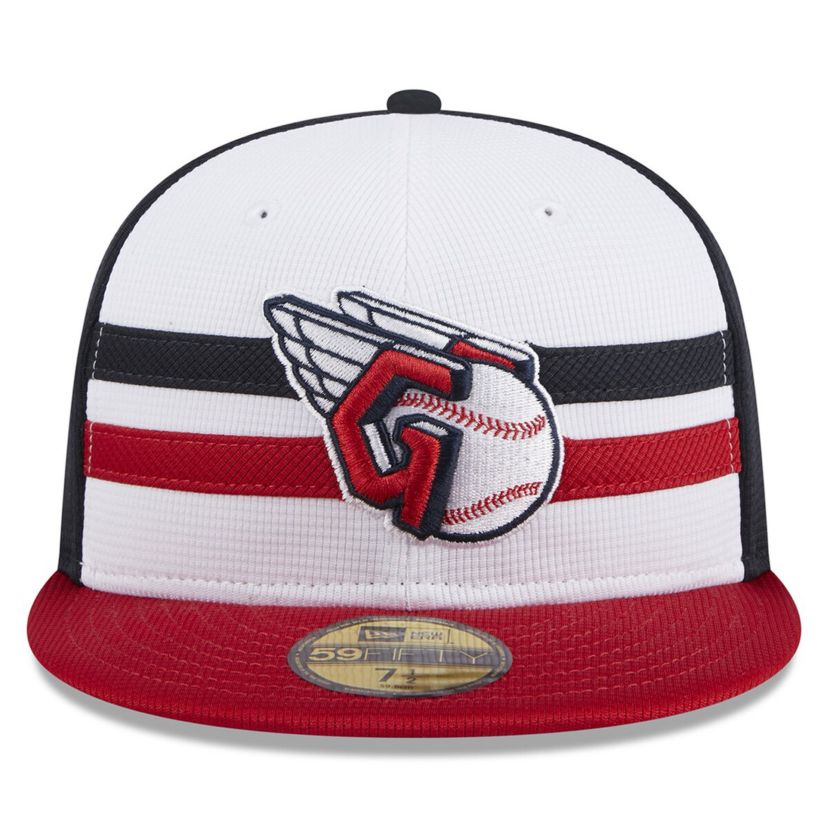 MLB Cleveland Guardians 2025 Batting Practice 59FIFTY Fitted Hat