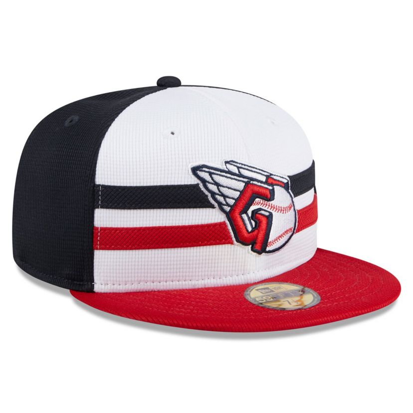 MLB Cleveland Guardians 2025 Batting Practice 59FIFTY Fitted Hat
