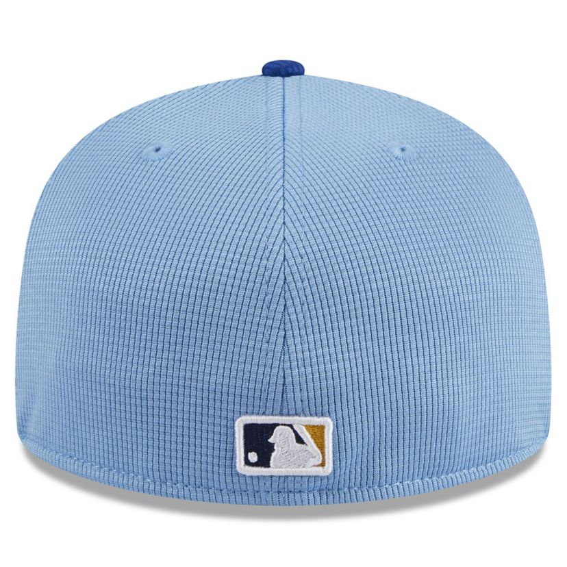 MLB Light Milwaukee Brewers 2025 Batting Practice 59FIFTY Fitted Hat