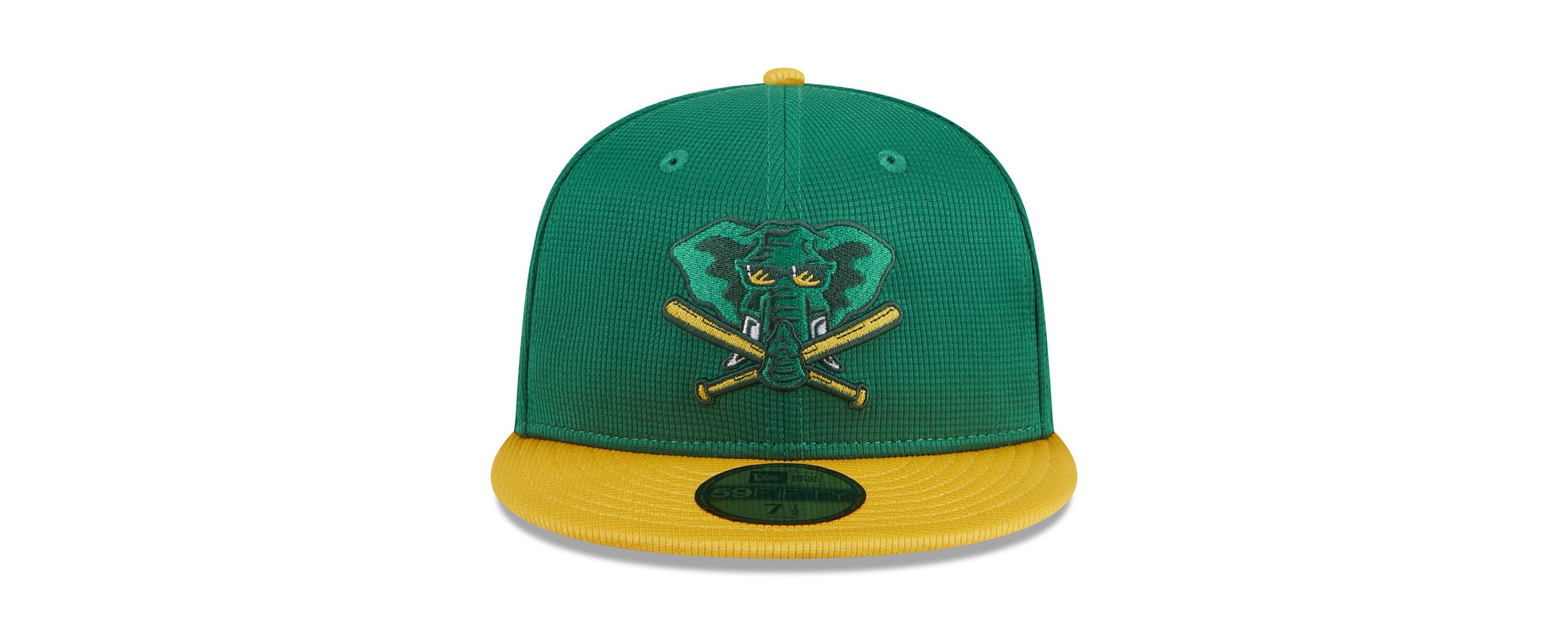 Oakland Athletics MLB Kelly Athletics 2025 Batting Practice 59FIFTY Fitted Hat