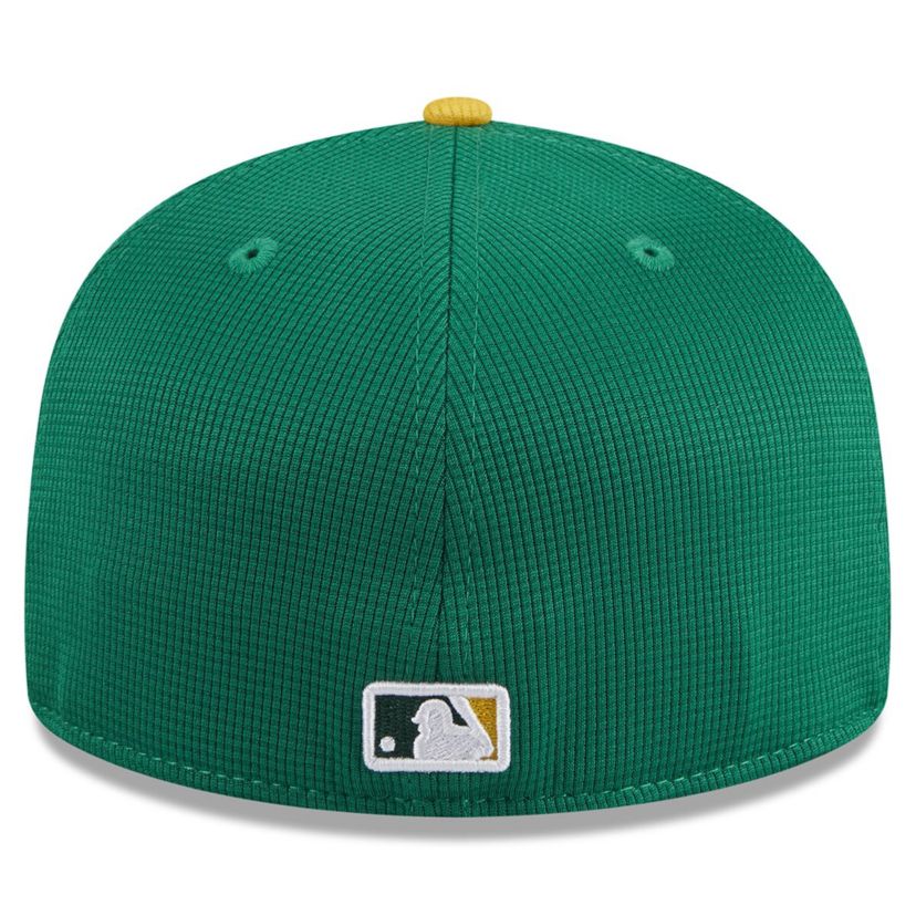 Oakland Athletics MLB Kelly Athletics 2025 Batting Practice 59FIFTY Fitted Hat