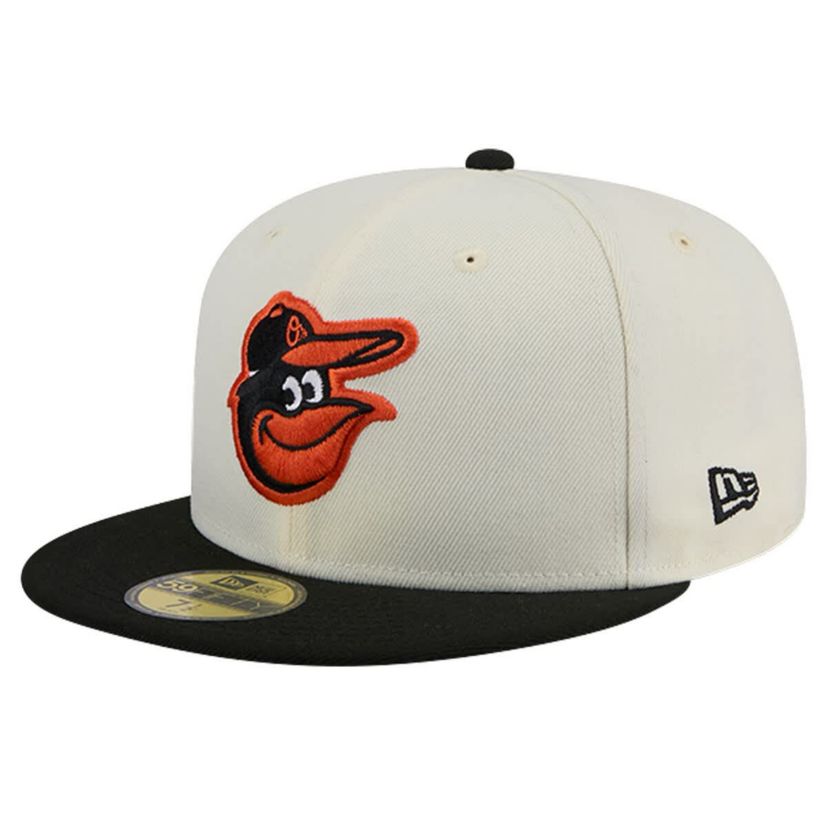 MLB Baltimore Orioles Chrome 59FIFTY Fitted Hat