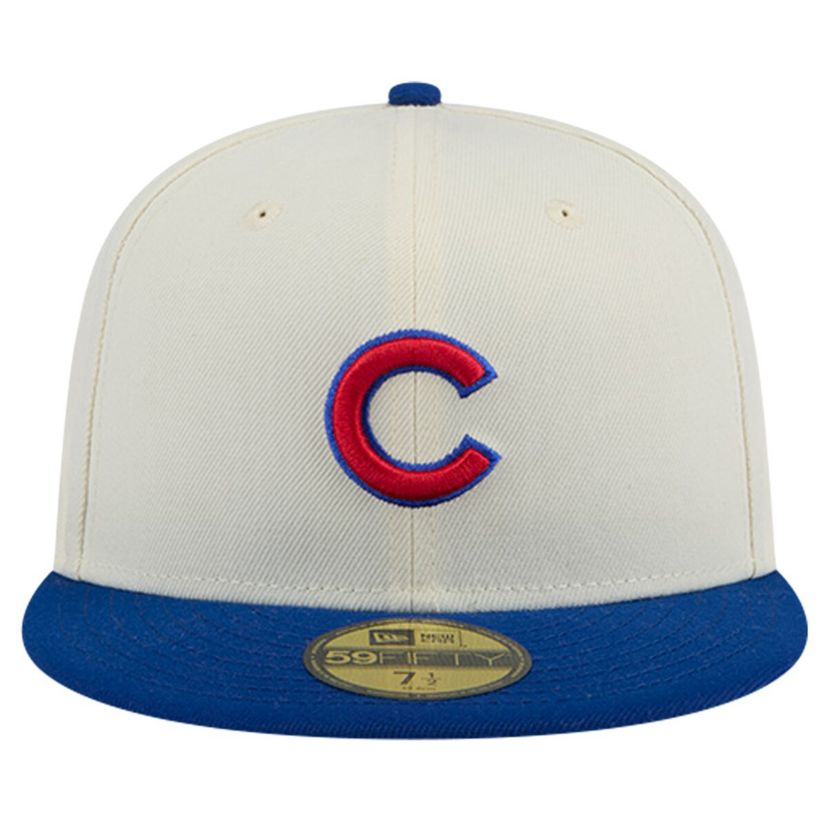 MLB Chicago Cubs Chrome 59FIFTY Fitted Hat