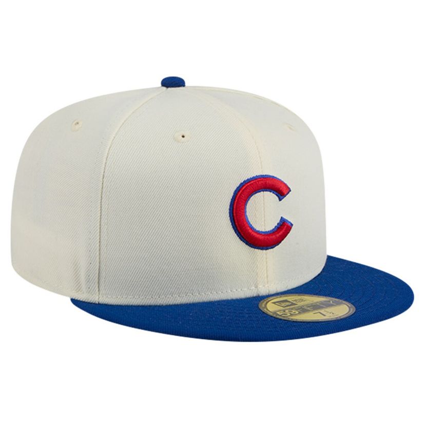 MLB Chicago Cubs Chrome 59FIFTY Fitted Hat
