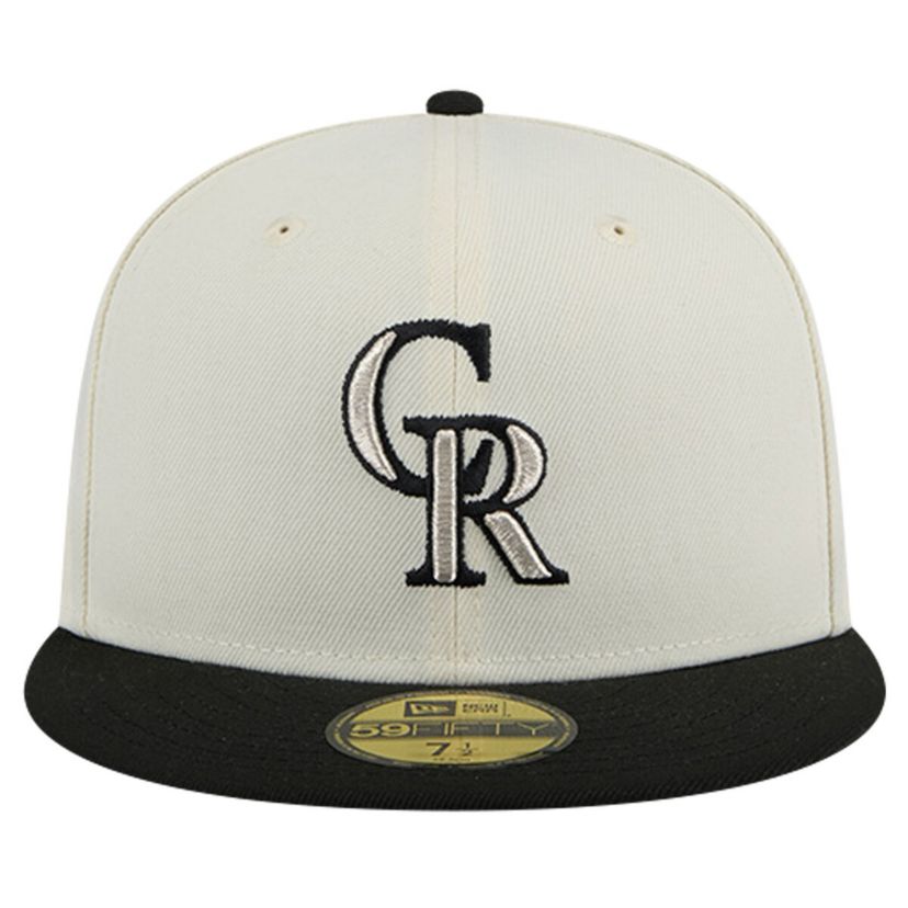 MLB Colorado Rockies Chrome 59FIFTY Fitted Hat