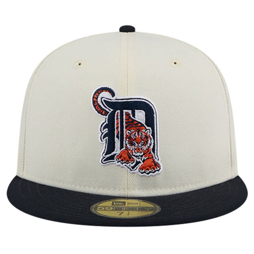 MLB Detroit Tigers Cooperstown Collection Chrome 59FIFTY Fitted Hat