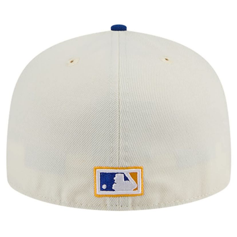 MLB Milwaukee Brewers Cooperstown Collection Chrome 59FIFTY Fitted Hat