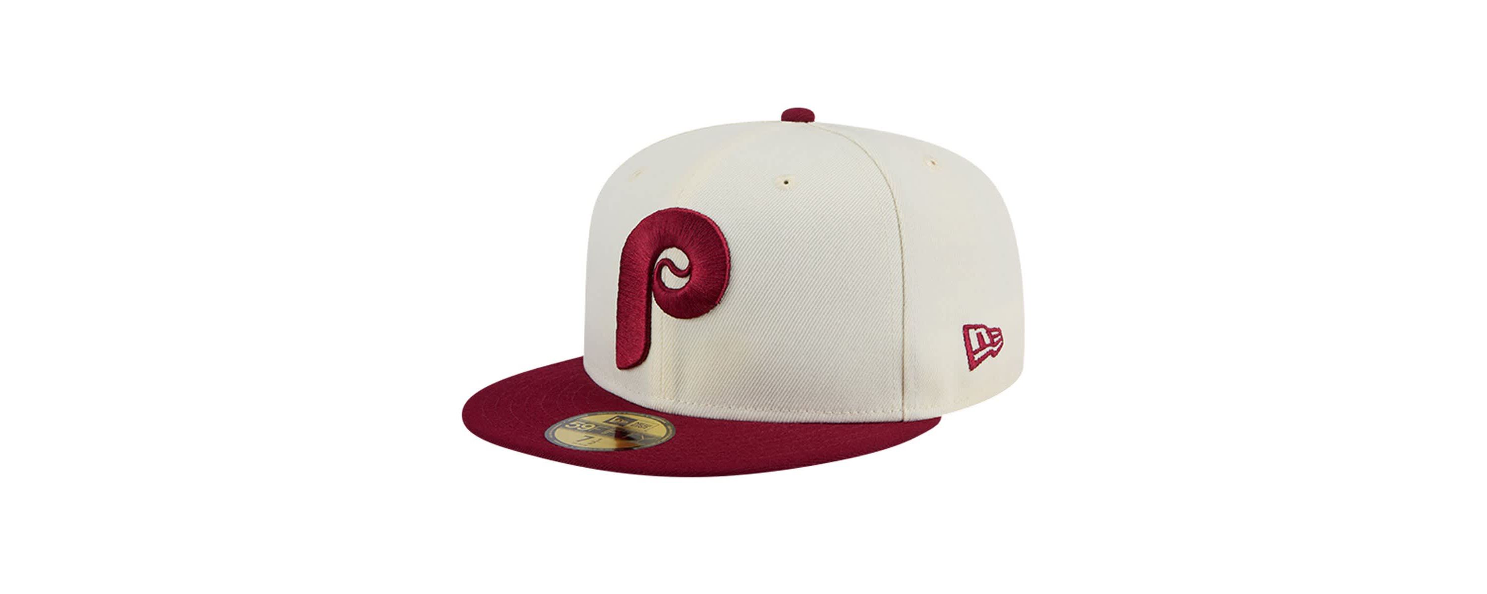 MLB Philadelphia Phillies Cooperstown Collection Chrome 59FIFTY Fitted Hat
