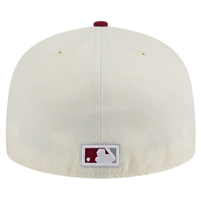 MLB Philadelphia Phillies Cooperstown Collection Chrome 59FIFTY Fitted Hat