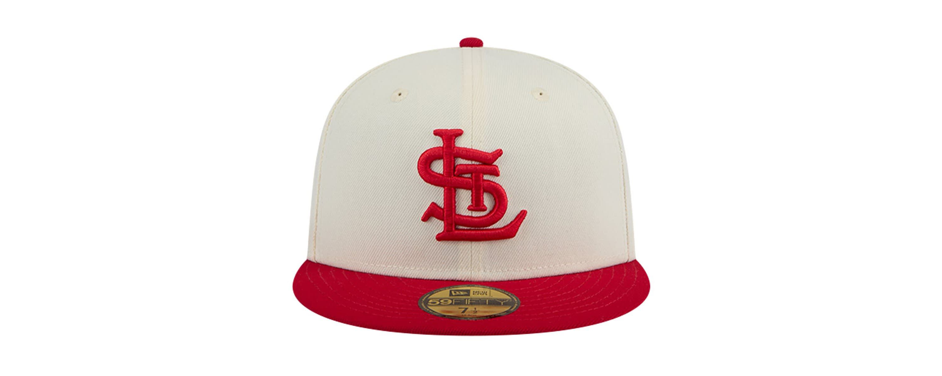MLB St. Louis Cardinals Cooperstown Collection Chrome 59FIFTY Fitted Hat