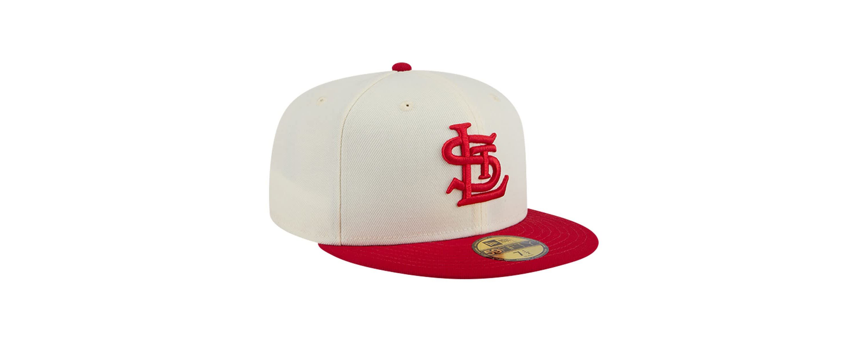 MLB St. Louis Cardinals Cooperstown Collection Chrome 59FIFTY Fitted Hat
