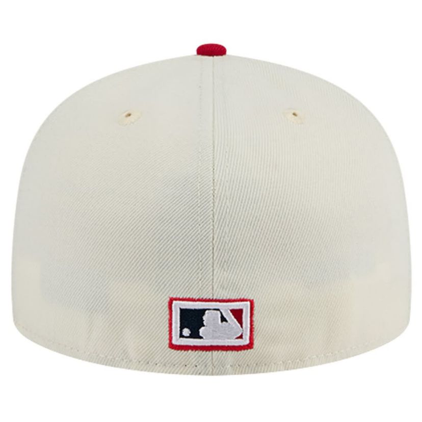 MLB St. Louis Cardinals Cooperstown Collection Chrome 59FIFTY Fitted Hat
