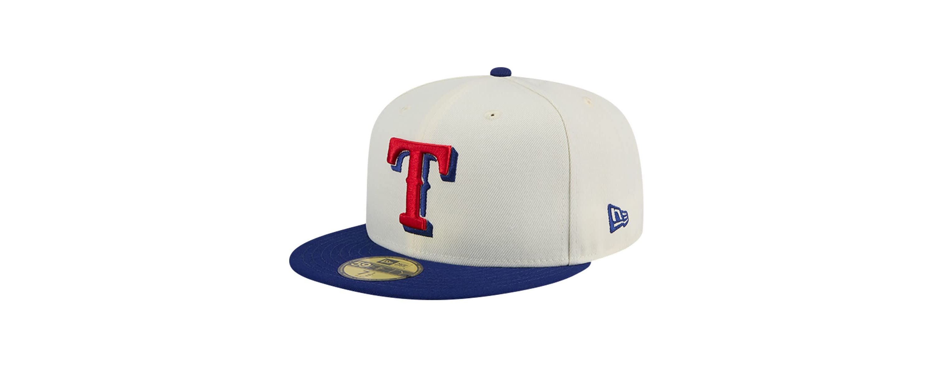 MLB Texas Rangers Chrome 59FIFTY Fitted Hat