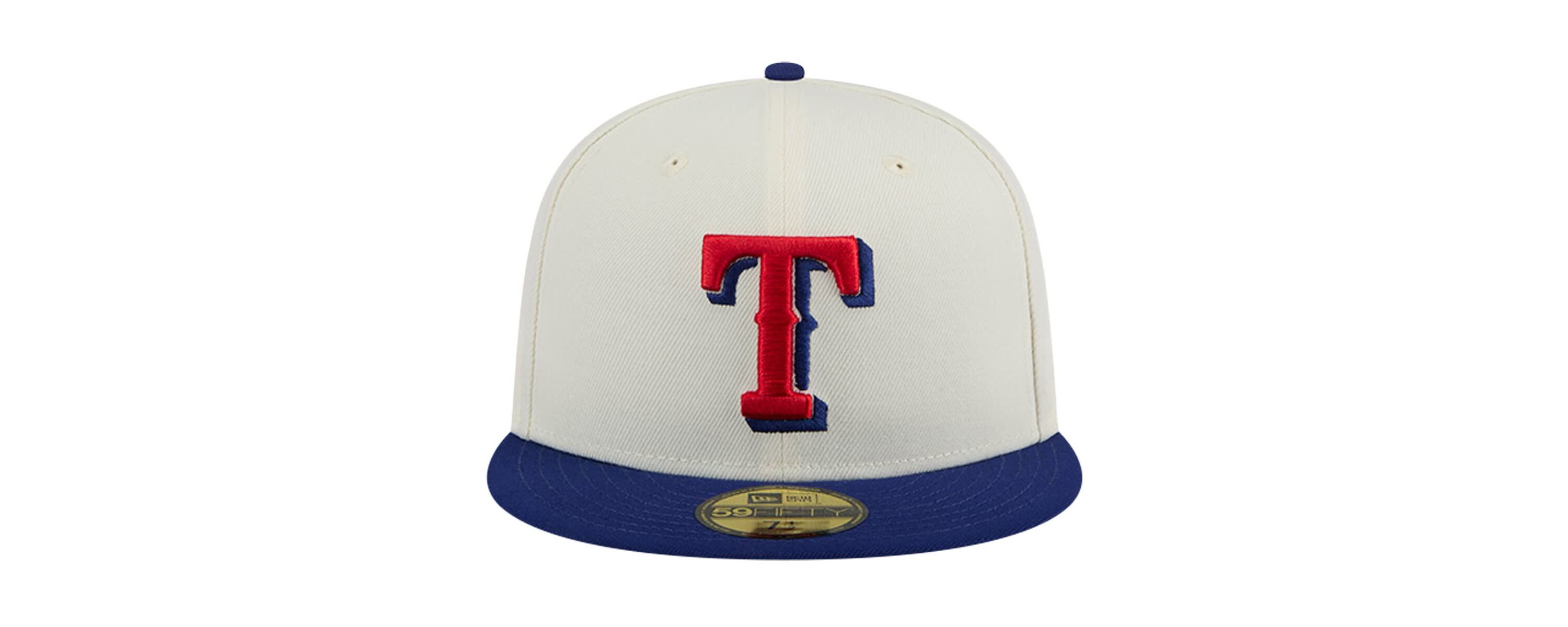 MLB Texas Rangers Chrome 59FIFTY Fitted Hat