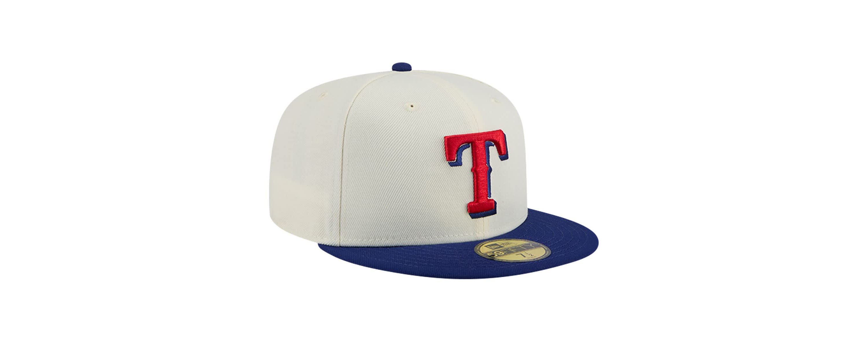 MLB Texas Rangers Chrome 59FIFTY Fitted Hat
