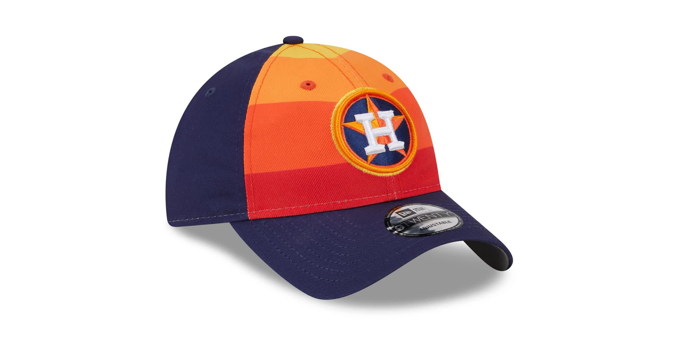 MLB Houston Astros 2025 Batting Practice 9TWENTY Adjustable Hat