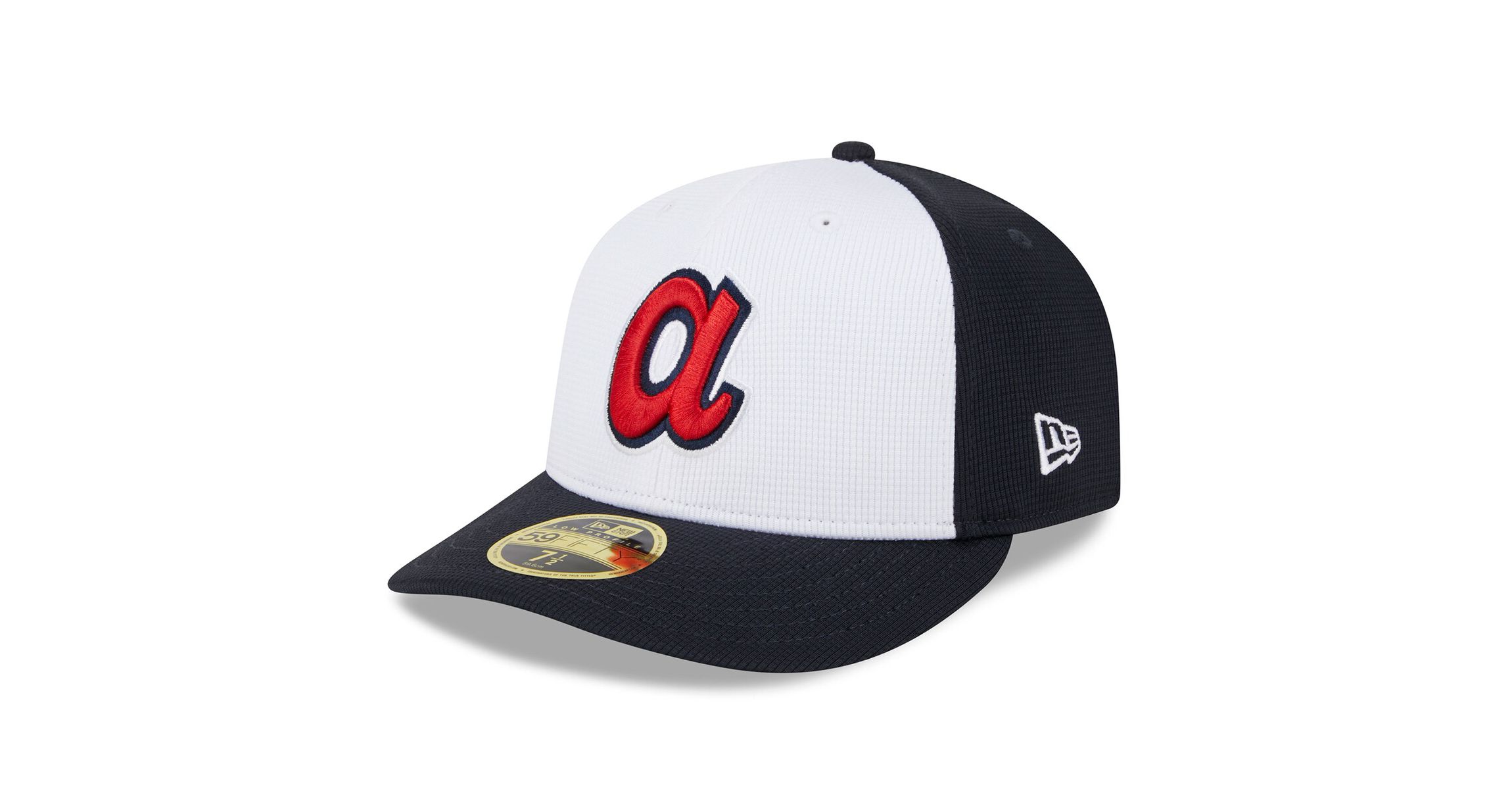 MLB Atlanta Braves 2025 Batting Practice Low 59FIFTY Fitted Hat