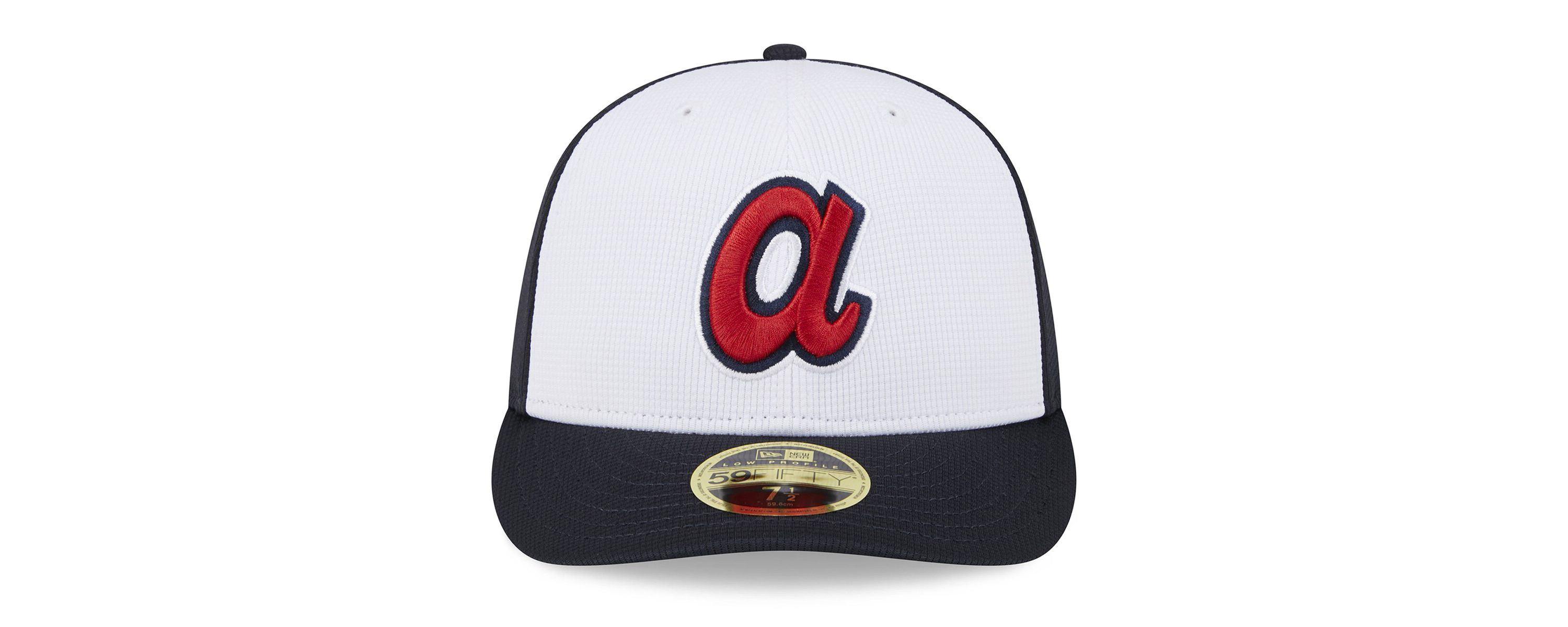 MLB Atlanta Braves 2025 Batting Practice Low 59FIFTY Fitted Hat