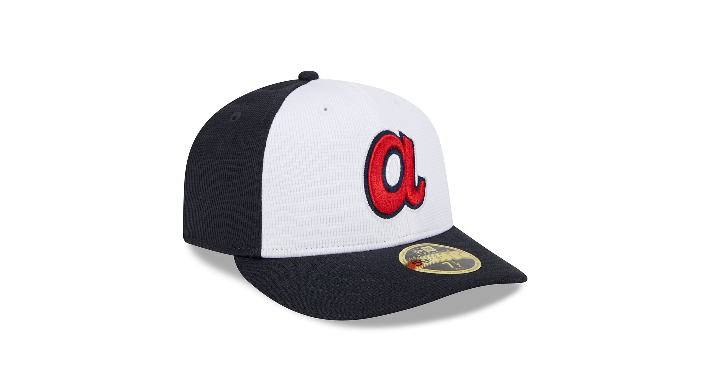 MLB Atlanta Braves 2025 Batting Practice Low 59FIFTY Fitted Hat