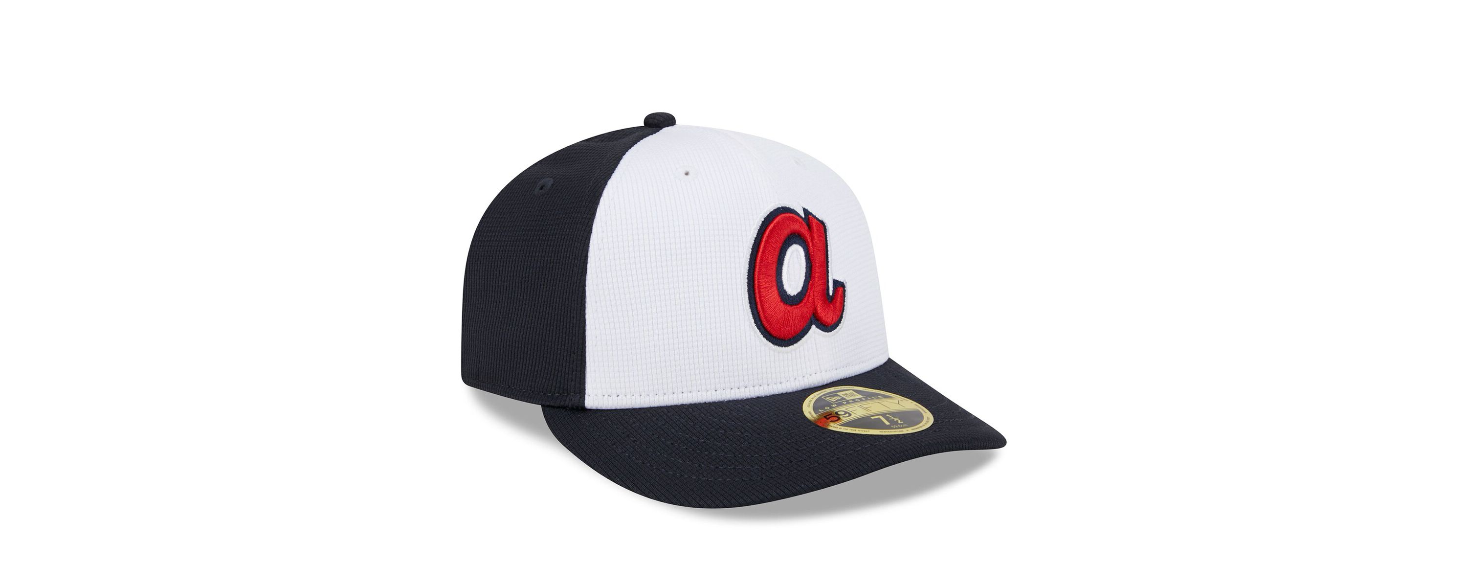 MLB Atlanta Braves 2025 Batting Practice Low 59FIFTY Fitted Hat