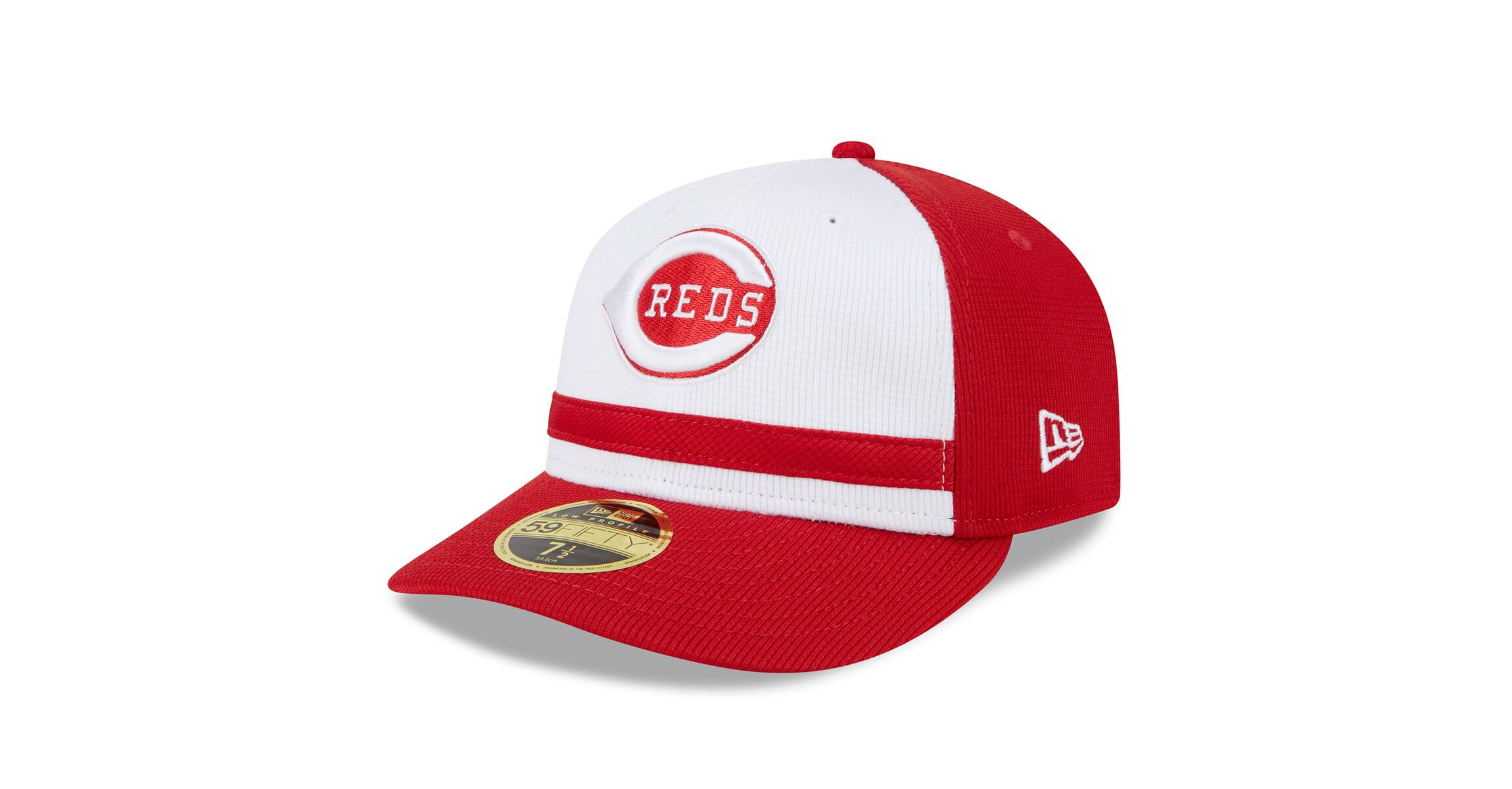 MLB Cincinnati Reds 2025 Batting Practice Low 59FIFTY Fitted Hat