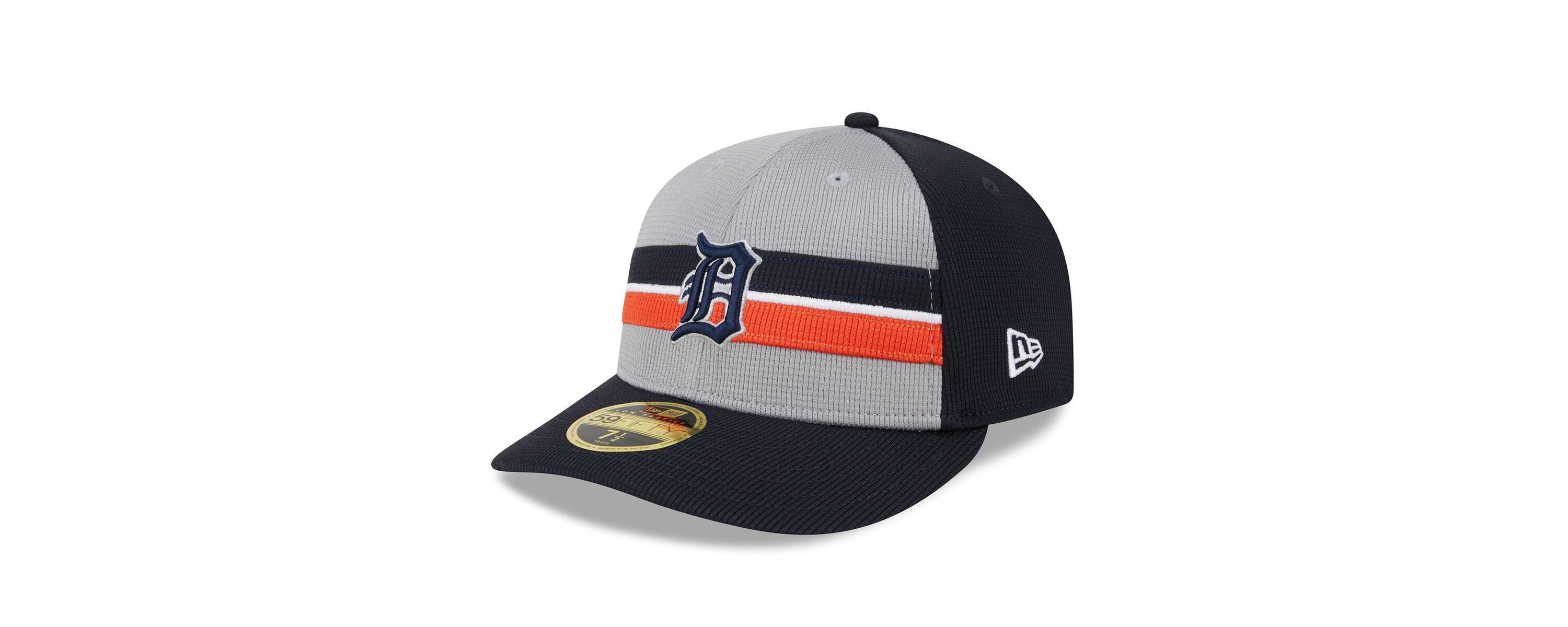 MLB Detroit Tigers 2025 Batting Practice Low 59FIFTY Fitted Hat
