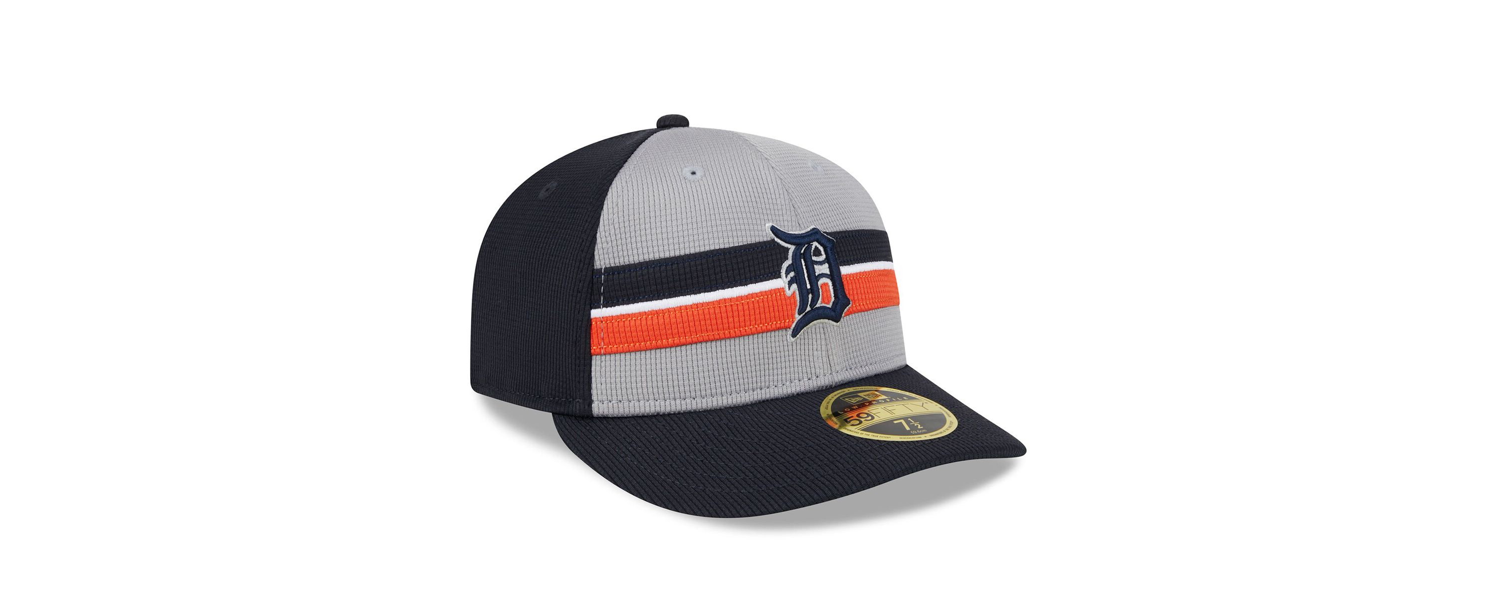 MLB Detroit Tigers 2025 Batting Practice Low 59FIFTY Fitted Hat